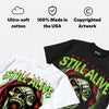 Halloween 5s DopeSkill Oversize Print T-Shirt Still Alive Graphic