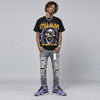 Lakers 4s DopeSkill Oversize Print T-Shirt Still Alive Graphic