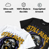 Lakers 4s DopeSkill Oversize Print T-Shirt Still Alive Graphic