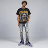 Lakers 4s DopeSkill Oversize Print T-Shirt Still Alive Graphic