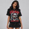 Space Jam 9s DopeSkill Oversize Print T-Shirt Still Alive Graphic