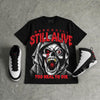 Space Jam 9s DopeSkill Oversize Print T-Shirt Still Alive Graphic