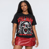 Space Jam 9s DopeSkill Oversize Print T-Shirt Still Alive Graphic