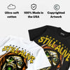 Tour Yellow 4s DopeSkill Oversize Print T-Shirt Still Alive Graphic