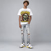 Tour Yellow 4s DopeSkill Oversize Print T-Shirt Still Alive Graphic
