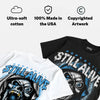 UNC 11s DopeSkill Oversize Print T-Shirt Still Alive Graphic