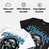 University Blue 14s DopeSkill Oversize Print T-Shirt Still Alive Graphic