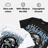 Wolf Grey 5s DopeSkill Oversize Print T-Shirt Still Alive Graphic