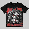 Dunk Panda DopeSkill Oversize Print T-Shirt Still Here Still Hungry Graphic Streetwear - Black