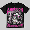 Dunk Triple Pink DopeSkill Oversize Print T-Shirt Still Here Still Hungry Graphic Streetwear - Black