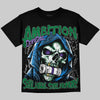 Jordan 12 Bucks DopeSkill Oversize Print T-Shirt Still Here Still Hungry Graphic Streetwear - Black