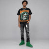 Green Screen 11s DopeSkill Oversize Print T-Shirt Still Here Still Hungry Graphic