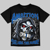 Jordan 11 Space Jam DopeSkill Oversize Print T-Shirt Still Here Still Hungry Graphic Streetwear - Black