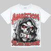 Jordan 4 Toro Bravo DopeSkill Oversize Print T-Shirt Still Here Still Hungry Graphic Streetwear - White