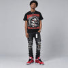 Toro Bravo 4s DopeSkill Oversize Print T-Shirt Still Here Still Hungry Graphic