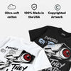Black Metallic Reimagined 5s DopeSkill T-Shirt They Watch Me Win Graphic