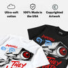 Cherry 11s DopeSkill T-Shirt They Watch Me Win Graphic