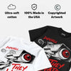 AJ 13 Chicago True Red Cherry DopeSkill T-Shirt They Watch Me Win Graphic