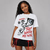 Fire Red “Black Tongue” 5s DopeSkill T-Shirt They Watch Me Win Graphic
