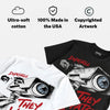 Fire Red “Black Tongue” 5s DopeSkill T-Shirt They Watch Me Win Graphic