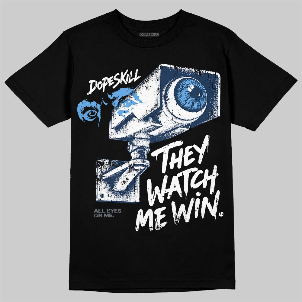 Jordan 13 Flint DopeSkill T-Shirt They Watch Me Win Graphic Streetwear - Black
