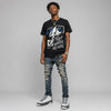 Flint Grey 9s DopeSkill T-Shirt They Watch Me Win Graphic