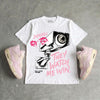 Iced Carmine 4s DopeSkill T-Shirt They Watch Me Win Graphic
