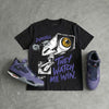 Lakers 4s DopeSkill T-Shirt They Watch Me Win Graphic