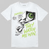 Max 95 Big Bubble Neon Yellow DopeSkill T-Shirt They Watch Me Win Graphic Streetwear - White