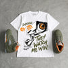 Olive 5s DopeSkill T-Shirt They Watch Me Win Graphic