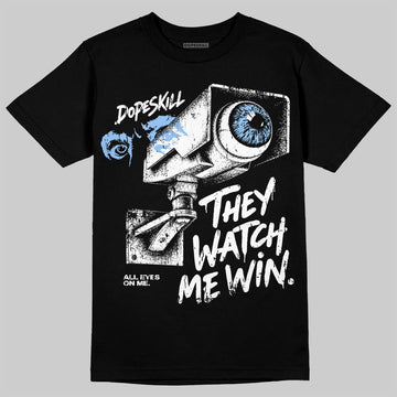 Jordan 6 Oreo DopeSkill T-Shirt They Watch Me Win Graphic Streetwear - Black