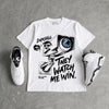 Oreo 6s DopeSkill T-Shirt They Watch Me Win Graphic