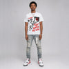 Red Cement 4S DopeSkill T-Shirt They Watch Me Win Graphic