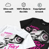 Triple Pink Dunk DopeSkill T-Shirt They Watch Me Win Graphic