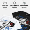 True Blue 3s DopeSkill T-Shirt They Watch Me Win Graphic