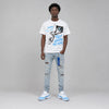 UNC 11s DopeSkill T-Shirt They Watch Me Win Graphic