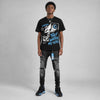 University Blue 14s DopeSkill T-Shirt They Watch Me Win Graphic