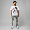 White Cement 4s DopeSkill T-Shirt They Watch Me Win Graphic