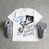 Wolf Grey 5s DopeSkill T-Shirt They Watch Me Win Graphic