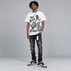 Dunk Panda White Black DopeSkill T-Shirt Too Busy Getting Paid Graphic