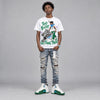 Bucks 12s DopeSkill T-Shirt Too Busy Getting Paid Graphic