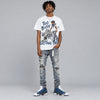 Flint 13s DopeSkill T-Shirt Too Busy Getting Paid Graphic