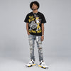 Tour Yellow 4s DopeSkill T-Shirt Too Busy Getting Paid Graphic