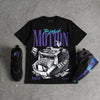 Aqua 8s DopeSkill T-Shirt Too Much Motion Graphic