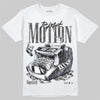 Jordan 4 Black Cat DopeSkill T-Shirt Too Much Motion Graphic Streetwear - White