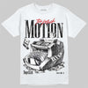 Jordan 5 Black Metallic Reimagined DopeSkill T-Shirt Too Much Motion Graphic Streetwear - White
