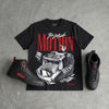 Bloodline 12s DopeSkill T-Shirt Too Much Motion Graphic