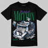 Jordan 12 Bucks DopeSkill T-Shirt Too Much Motion Graphic Streetwear - Black