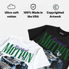 Bucks 12s DopeSkill T-Shirt Too Much Motion Graphic