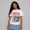 Cherry 11s DopeSkill T-Shirt Too Much Motion Graphic